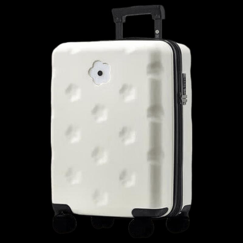 

OIWAS Luminous Flower Charging Travel Suitcase 20 inch