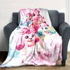 1pc Catch Teenieping Magic Sweethear (4) Blanket, Gift, for Men and Women, Soft Blanket, Good for Sofa Bed Couch Travel, Lightweight Flannel Blanket