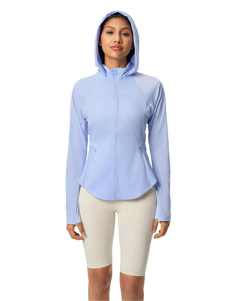 Summer UPF50+ Quick-Dry Sun Protection Jacket with Hidden Hood