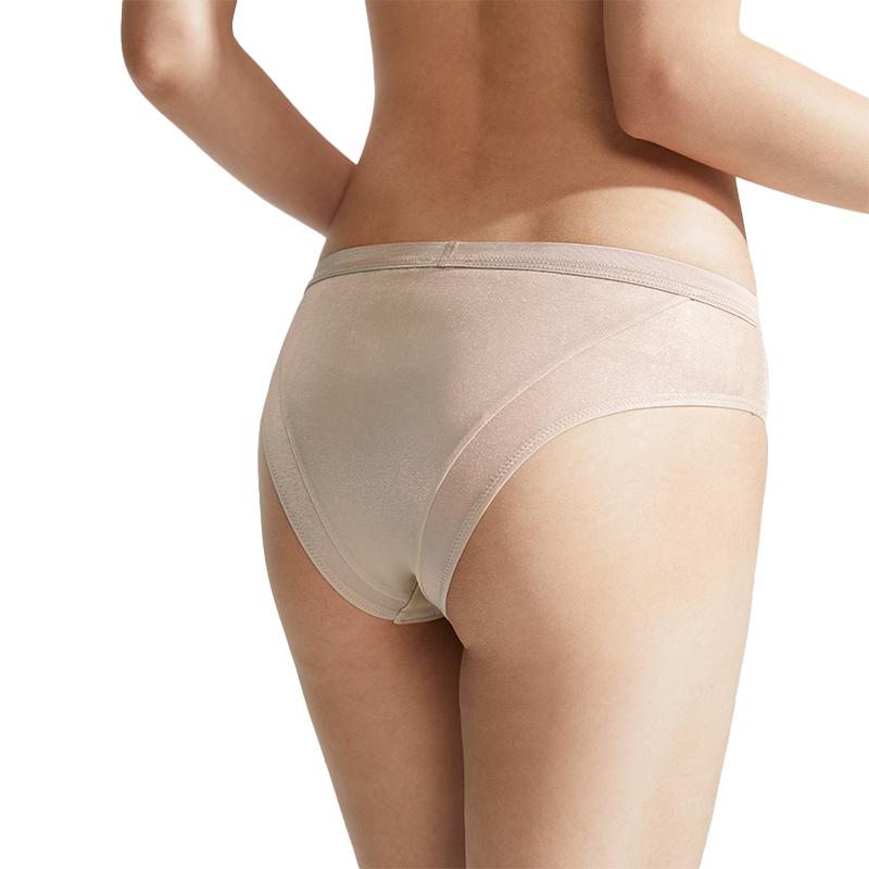 Calvin Klein High Slit Triangle Underwear Women underwear Elegant-Gold QF7439AD