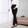 High Waist Maternity Pants Belly Support Slim Fit Trousers Casual Work