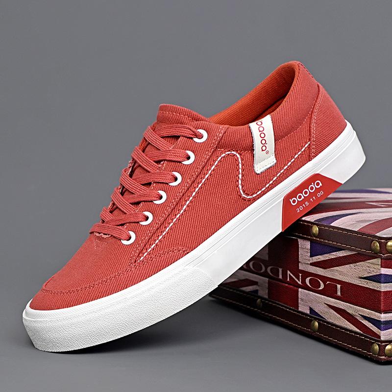 2024New Men's High Quality Canvas Shoes Classic Versatile Youth Casual Shoes Fashion Breathable Lightweight Low Top Sports Shoes