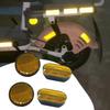 4 Pieces Reflector Light Reflective Strip Replacement Part for Trailer Bike Car