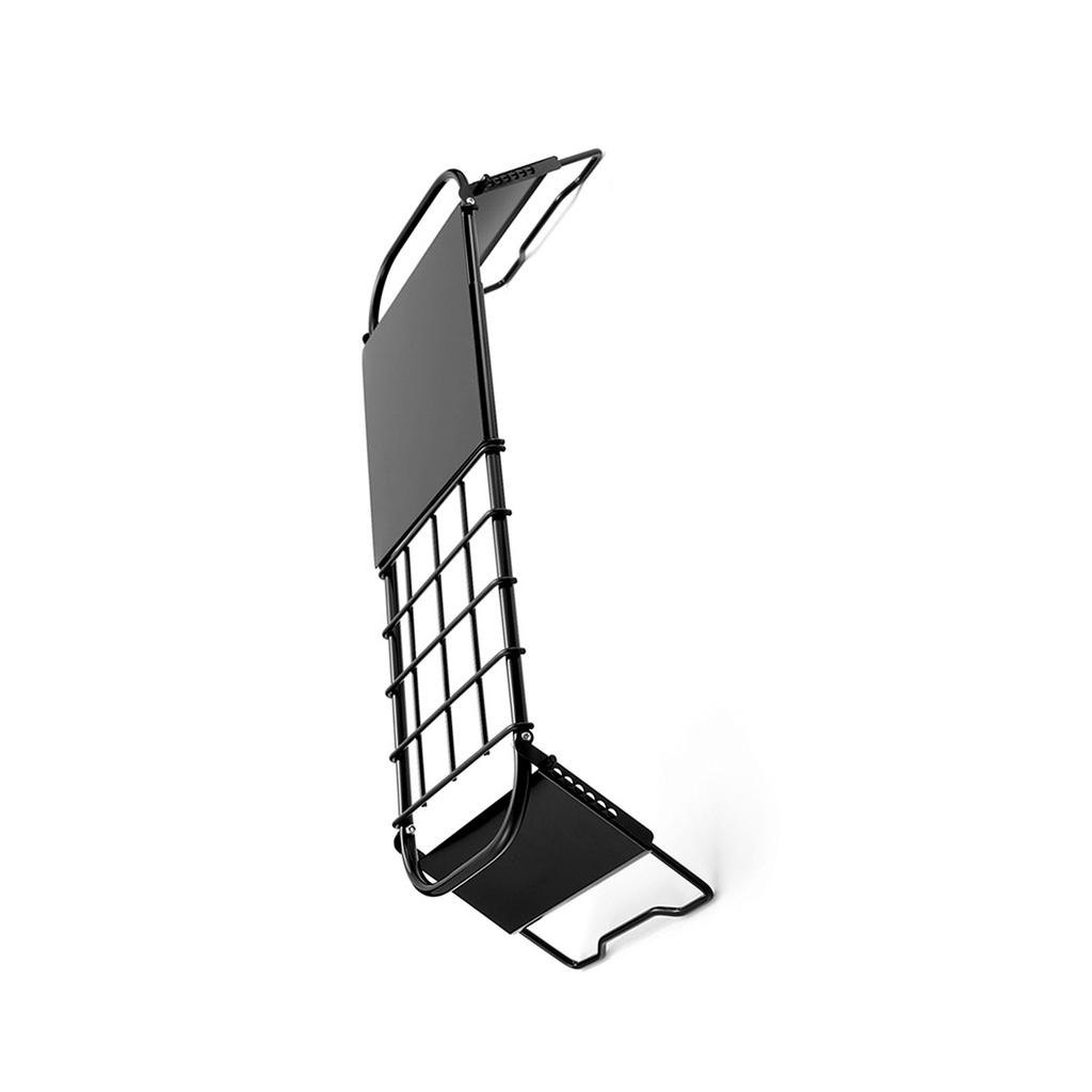 Opvouwbaar Kampvuur Grill Verstelbare Hoogte en Lengte Draagbare BBQ Stand voor Kamperen Opvouwbare Tafel