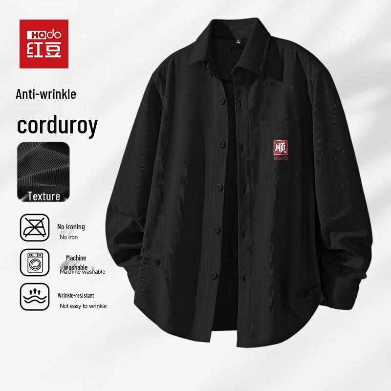 Мужская вельветовая рабочая рубашка Hodo 3XL