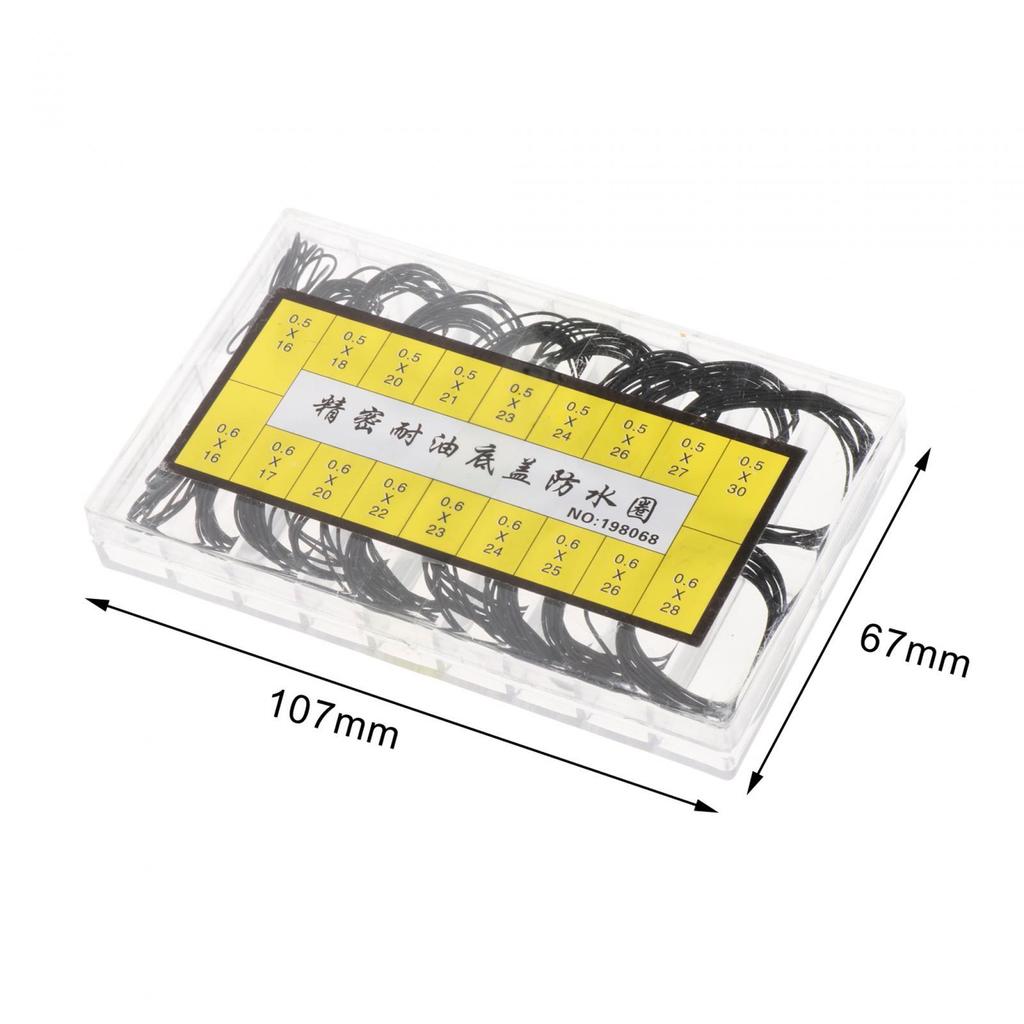 180pcs Watch Back Cover Seal Gaskets