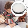 Hand Held Tambourine for , Musical Rhythm Toy, Versatile Percussion Instrument