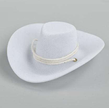 Cool Cowboy Classic Western Model Hat for Figure Doll Hat Children Toy Gift 1/6