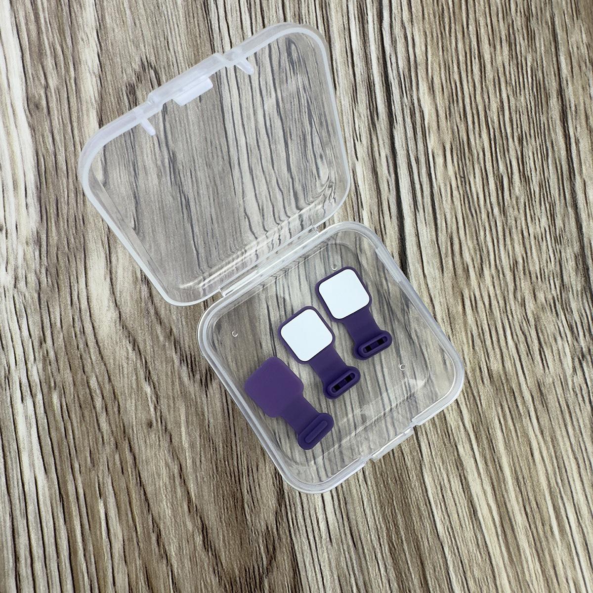 

Silicone Type-C Dust Plug for Apple, Honor X5, Huawei, OPPO, Xiaomi 14 Speaker Type-C Port [Boxed]