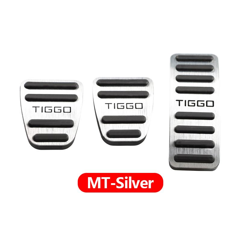 Auto Car Pedals Foot Accelerator Gas Fuel Brake Pad Plate Covers For Chery Tiggo 7 8 Pro Plus 2016- 2022 2023