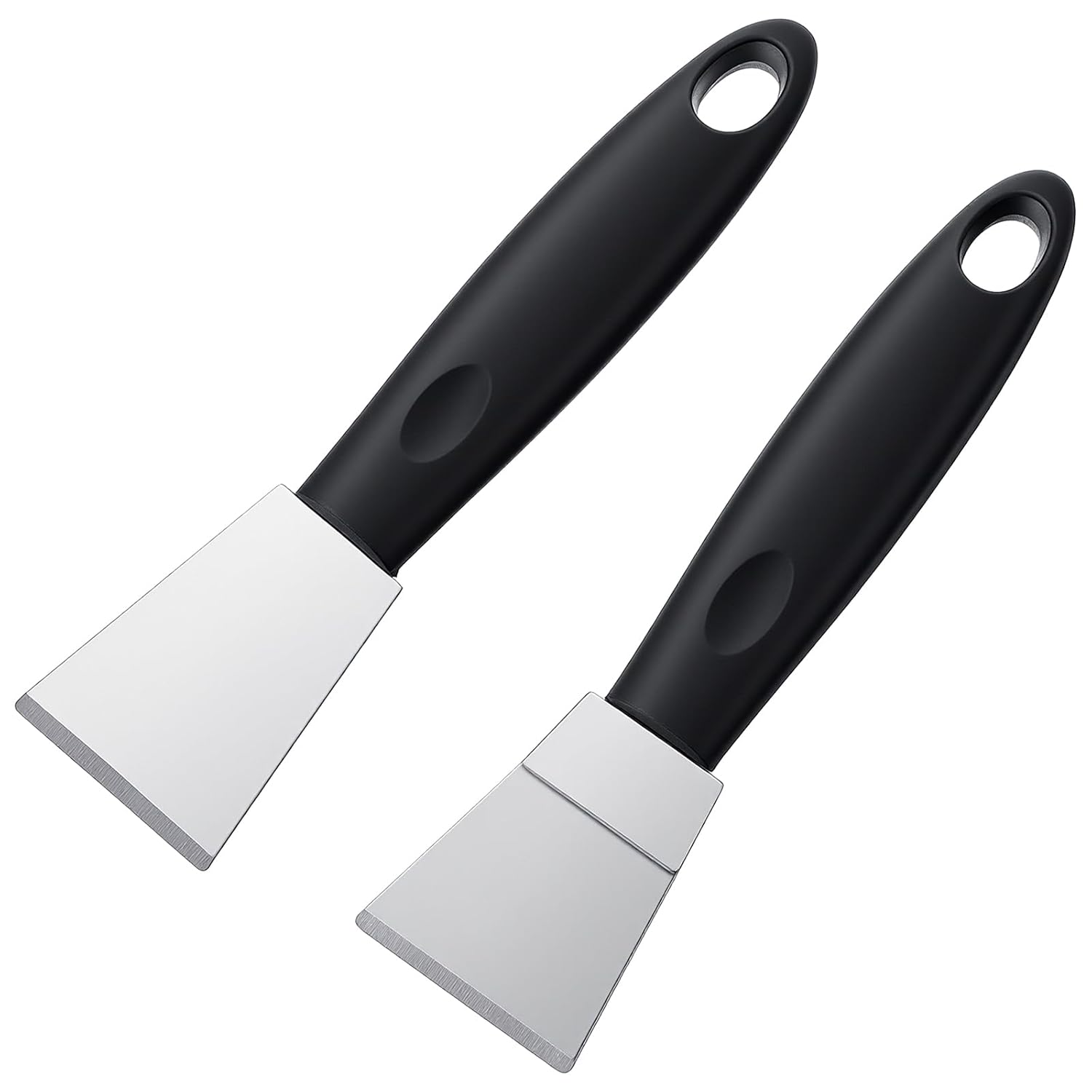 

2 PCS 3D Printer Build Plate Spatula Hot Bed Removal Universal Stainless Steel Hot Bed Removal Tool Scraper for Glass PEI Sheets