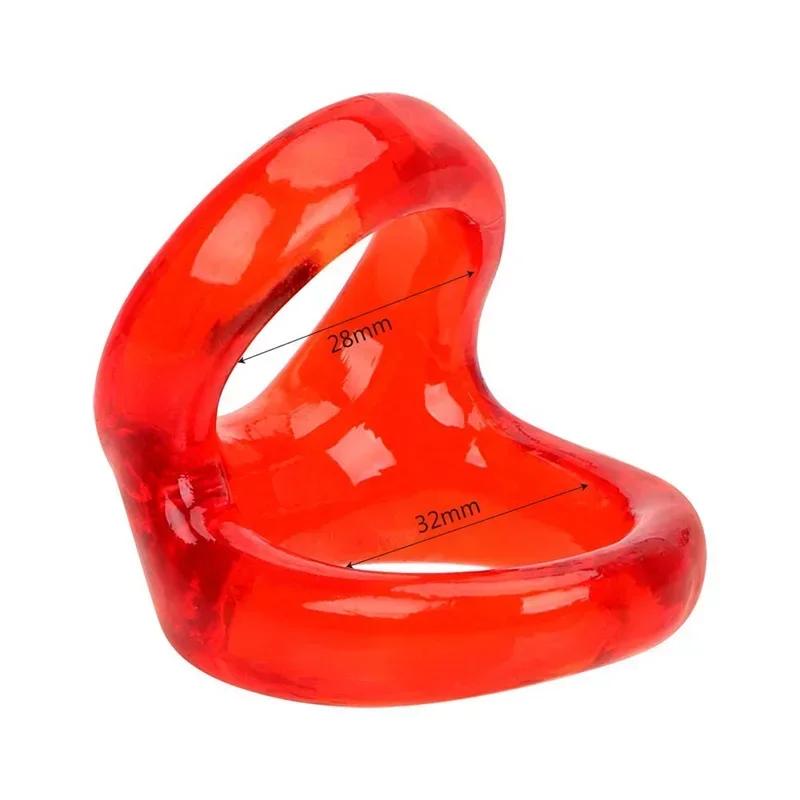 Reusable Penis Ring Soft Stretchable Penis Rings Penis Enlargement Sexy Erection Delayed Ejaculation Cock Ring Sex Toys for Men