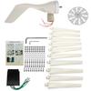 4000W Wind Generator 10 Blade White Wind Turbines Horizontal Home Powers Windmill Energy Turbines Charge 10 pcs 12V 24V