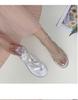 Clear Jelly Thong Sandals - Flat Sole, Transparent Beach Flip-Flops