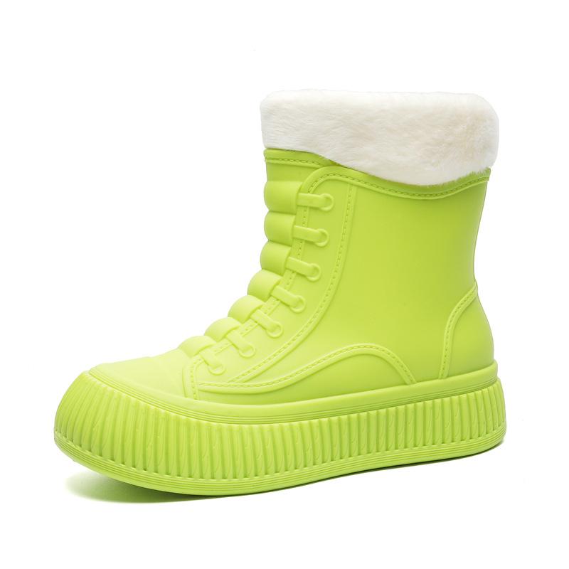 Rain Shoes Women's Rain Boots Water Boots Non-slip Fashion Water Shoes Rubber Shoes Women's Waterproof Shoes