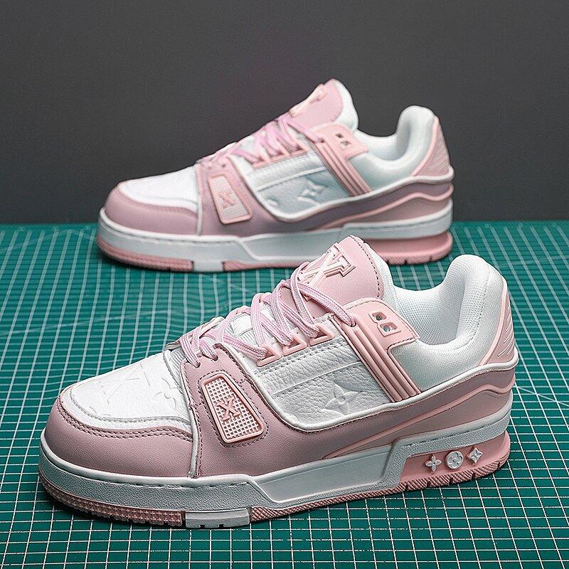 Autumn and winter new leather board shoes niche casual shoes sports shoes heightening men
