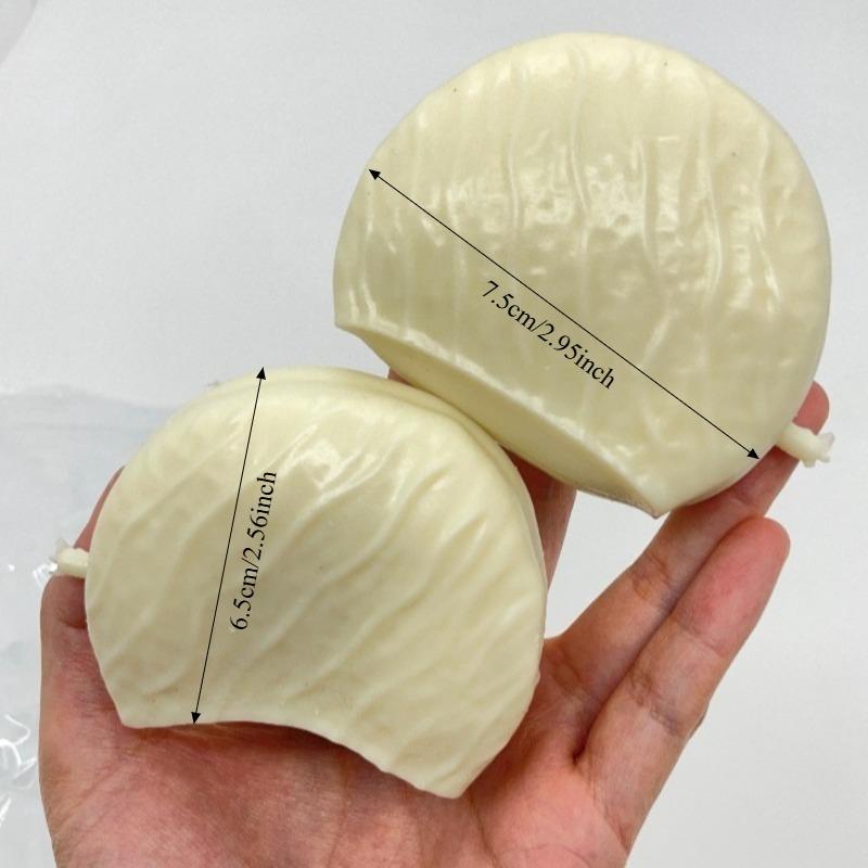Biscotto Croccante Morbido Palla Antistress Giocattolo Fidget Biscotto Croccante Palla da Spremere Blocchi Rotondi Riempiti Giocattoli Antistress Asmr Per Adulti