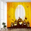 Halloween pumpkin Lantern Shower Curtain Bathroom The Terrible  Forest Wood Ghost House Tombstone Fabric Bathroom Curtain Set