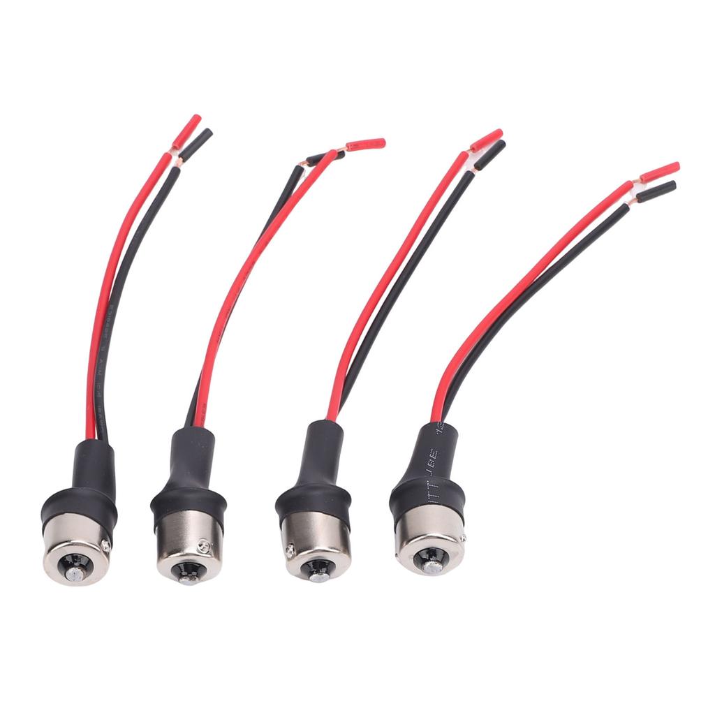 4 Buc. Conector Soclu Bec LED Etanșare Adaptor Cablaj Bec pentru Far Auto Semnalizare Lampă Stop
