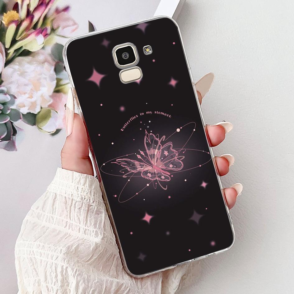 For Samsung Galaxy J6 2018 J600 SM-J600F Case Luxury Marble Dragon Soft Clear Silicone Phone Cover For Samsung J6 Plus J610 Capa