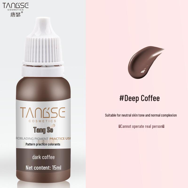 Tangse Stickerei Halbpermanente Augenbrauen- und Lippenfarbe Pigmentwerkzeuge
