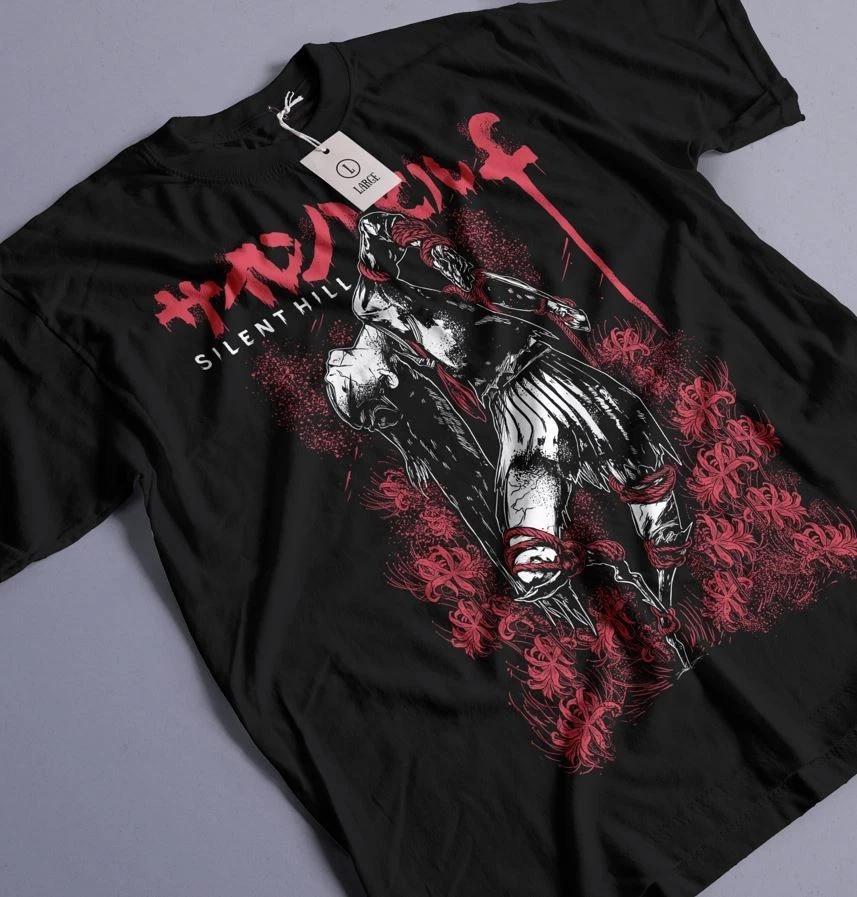 Silent Hill TShirt Resident Evil Shirt Silent Hill Game Red Apparel Gift Shirt S