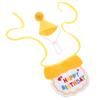 Pet Costume Dog Supplies Birthday Cat Hat Wear Resistant Lightweight Portable Reusable B Fits Occasions Easy Storage