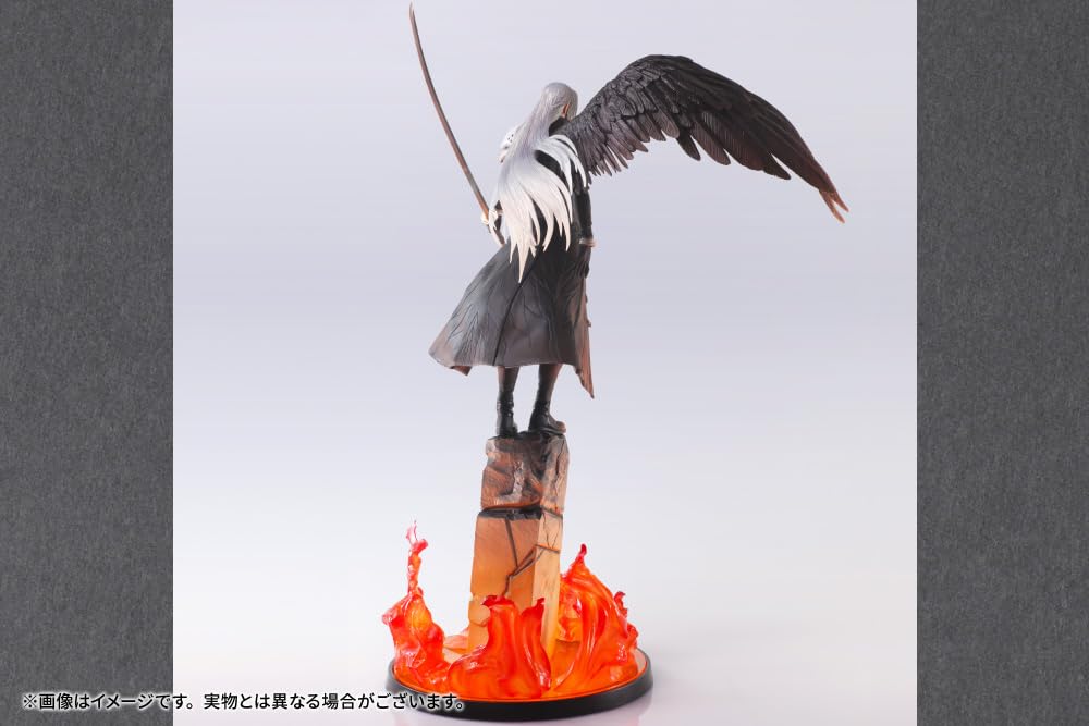 Final Fantasy VII Rebirth Static Arts Sephiroth Figur Vorbemalt
