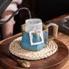 240ml Ceramic Tea Coffee Cups Irregular Shape Retro Drinkware Milk Coffee Mug Home Kitchen Desktop Juice Cup Handheld Type Mugs