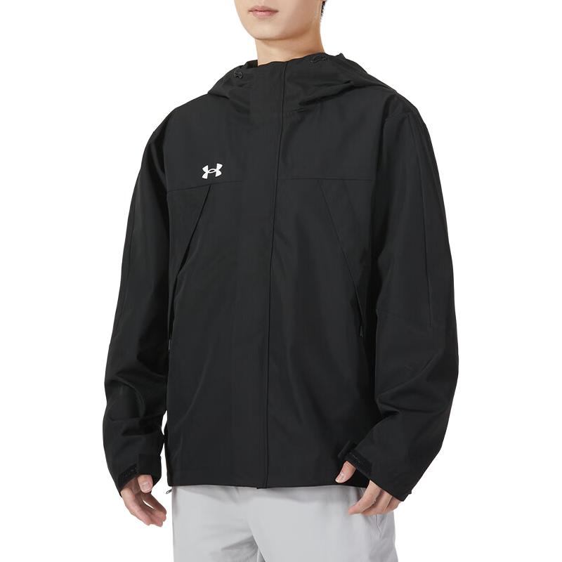 Under Armour Solid Color Logo Outdoor Training Running Long Sleeve Top Comfortable Mid Waist Long Pants Casual Sports Suit 23600401-001+21600705-001