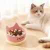 Noiseless Pet Heating Bowl Constant Temperature Automatic Heated Cat Bowl Large Caliber Cat Shape Dog Food Bowl Winter
