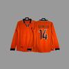 Retro jersey, football jersey, classic nostalgic replica Thai jersey, game training jersey, short-sleeved sportswear.