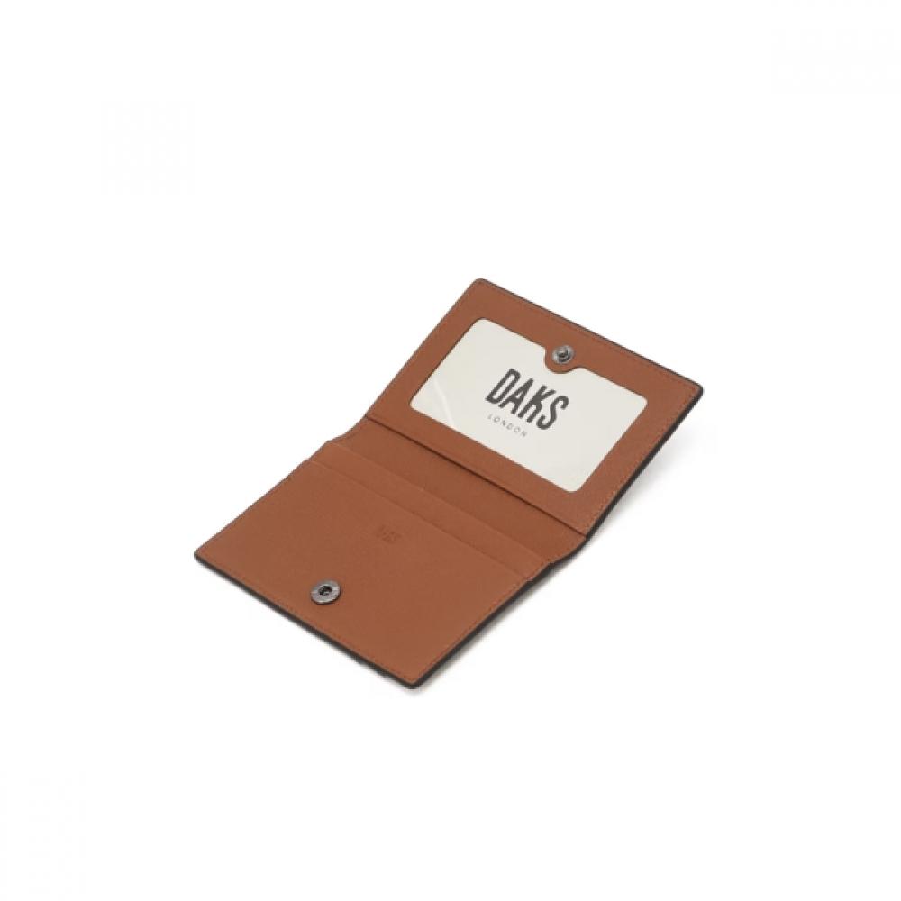 Daks Ultra Slim Black Slim Card Wallet Dbho6e729bk