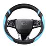 Universal Non-slip PU Leather Steering Wheel Cover - Four Seasons Comfort
