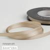 5mm Doppelseitiges Polyester-Blumen-Geschenkband für Haaraccessoires, Kuchendekoration und Sträuße