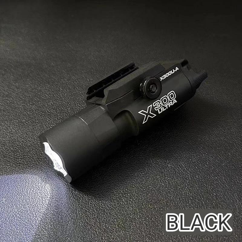 

BEPAN TINSOL X300U-A Multi - functional Tactical Light: Fits 20mm Rail, for Toy Airsoft Guns, Hunting, CS Matches & Wargames чорний