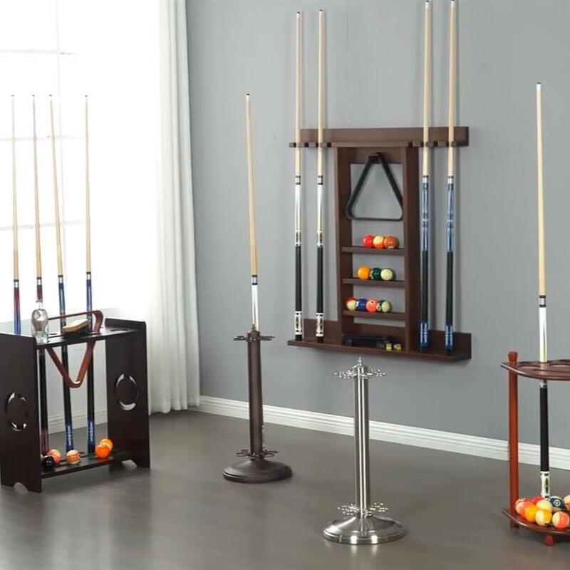 Lieve Wall-Mounted Wooden Billiard Cue Rack