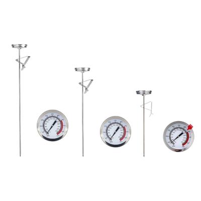 280°C Stainless Oven Thermometers Dials Stand Up Temperature Meter Kitchen Tool BBQ Hot Food Thermometers