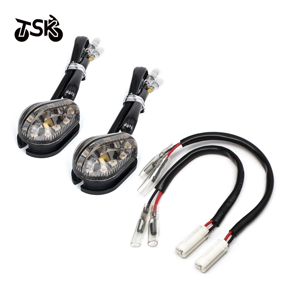 Motorcycle Mini New Indicator Lamp For YAMAHA MT MT01 MT03 MT07 MT09 MT10 LED Turn Signal Light Indicator Lamp Flush Mount