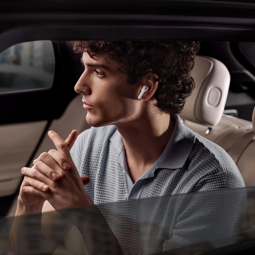 Xiaomi Buds 5 Wireless Earbuds with Harman Audio AI Noise 3D Lightweight Graphite Black AudioEFX, Hi-Res Support, Reduction, Audio, Design,