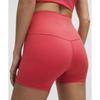 Lululemon Align  High Rise Short 4  Desert Red