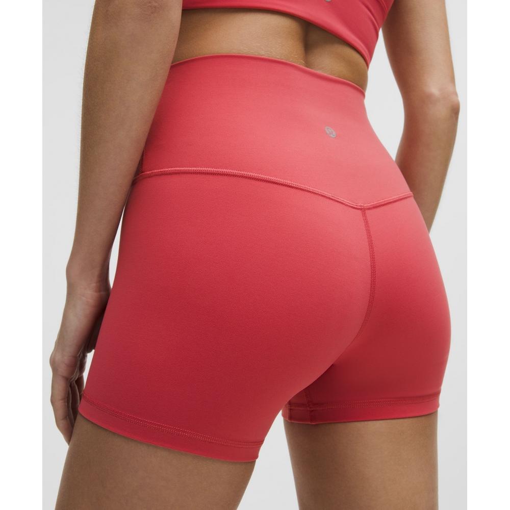 Lululemon Align  High Rise Short 4  Desert Red