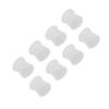 100PCS Disposable Silicone Pigment Cup Large Eyebrow   Lip Color Pigment Cups with Storage Bottle