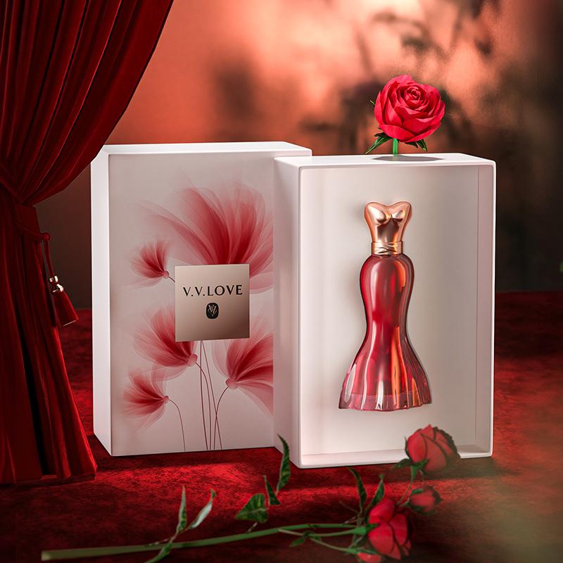 Kuaishou Ladies Perfume Fruity Long-lasting Women's Gift Box Perfume Perfumes