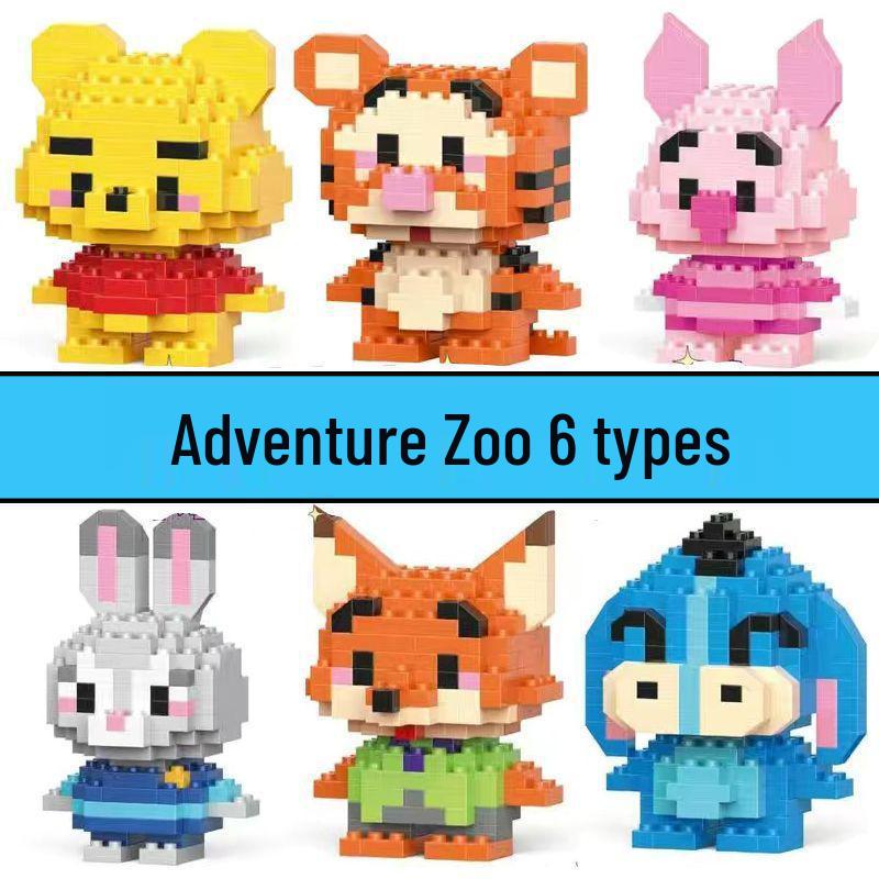 Compatible Lego Cartoon Figurine Building Blocks - Educational Toys for Children, Blind Box Gift