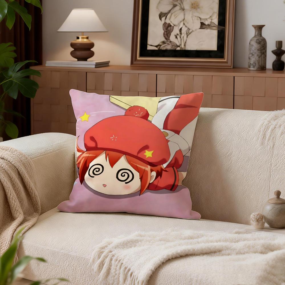 Cute Cells At Work Platelets Cushion Cover Cushion Cover Set 4Pcs 50x50 45x45 40x40 Pillowcase Decorative Sofa Home Decor