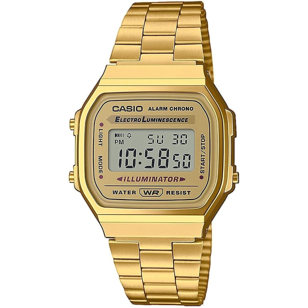 [Casio Standard] CASIO STANDARD Digital Watch A-168WG-9W for Men (Imported)
