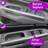 Golf 4 MK4 Jetta LHD Carbon Fiber Front Rear Left Right Door Handle Set Replacement For Volkswagon VW Bora 1999-2004