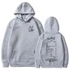 Rapper Lil Peep Cry Baby Album Felpe Grafiche Uomo Donna Pile Casual Oversize Felpa Moda Hip Hop Manica Lunga Pullover