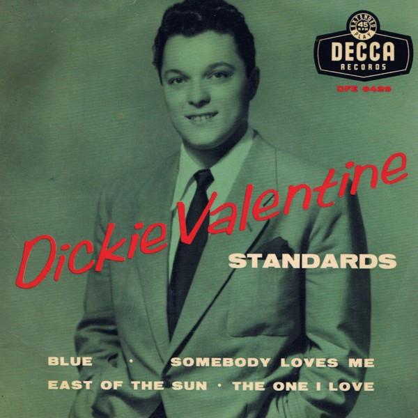 7inch Record DICKIE VALENTINE - Standards DFE6429 DECCA 1957 UK Pop Used